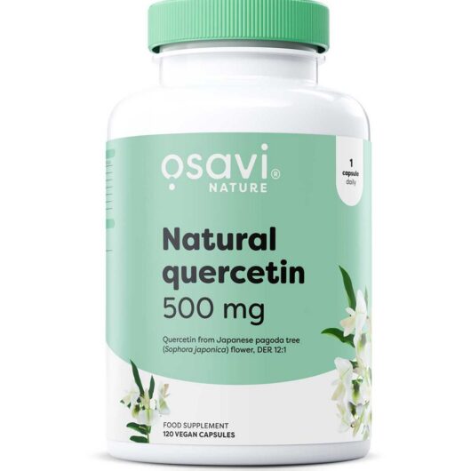 Osavi Natural Quercetin 500Mg Vegan Capsules - 20 Servings