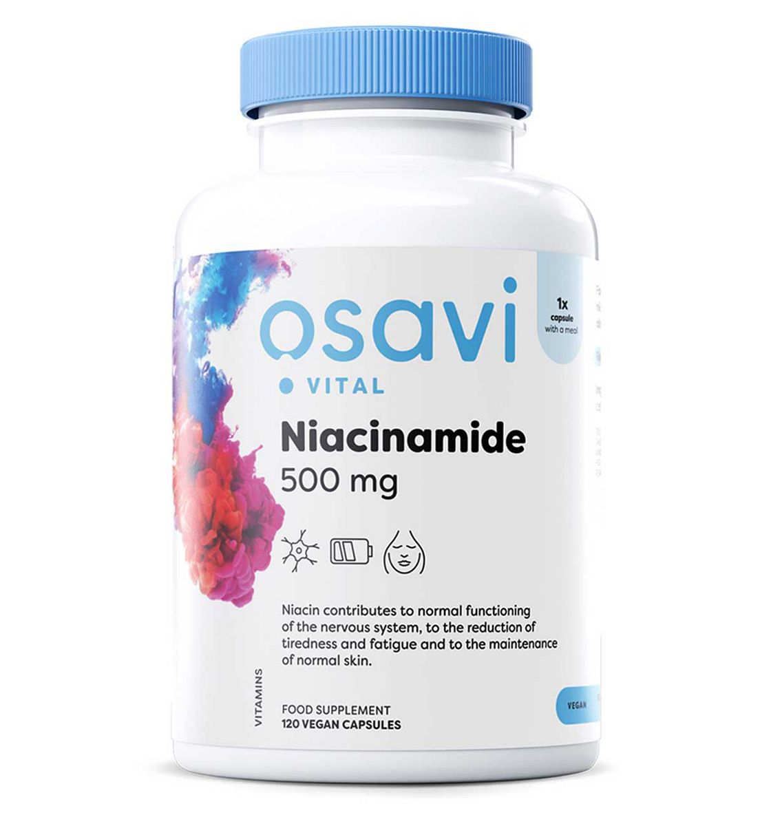 Osavi - Niacinamide, 500Mg 120 Vegan Capsules