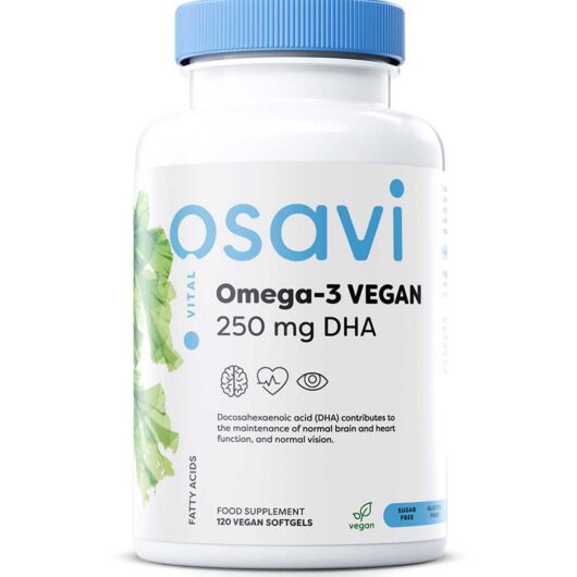 Osavi - Omega-3 Vegan, 250Mg Dha 120 Vegan Softgels