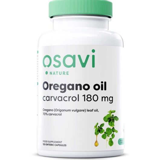 Osavi Oregano Oil Carvacrol, 180Mg - 120 Enteric Caps