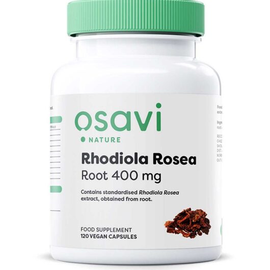 Osavi - Rhodiola Rosea Root, 400Mg 120 Vegan Capsules