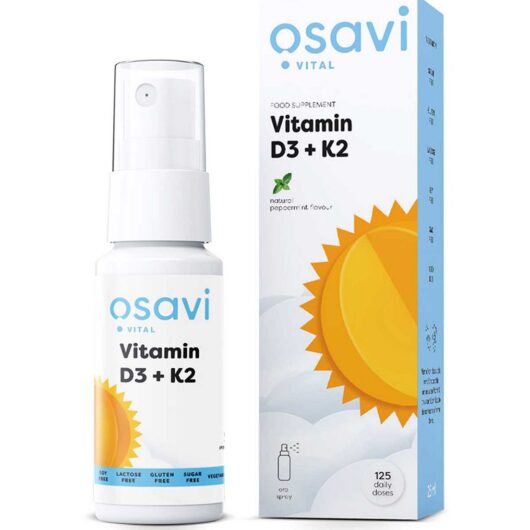 Osavi - Vitamin D3 + K2 Oral Spray, Peppermint 25 ml