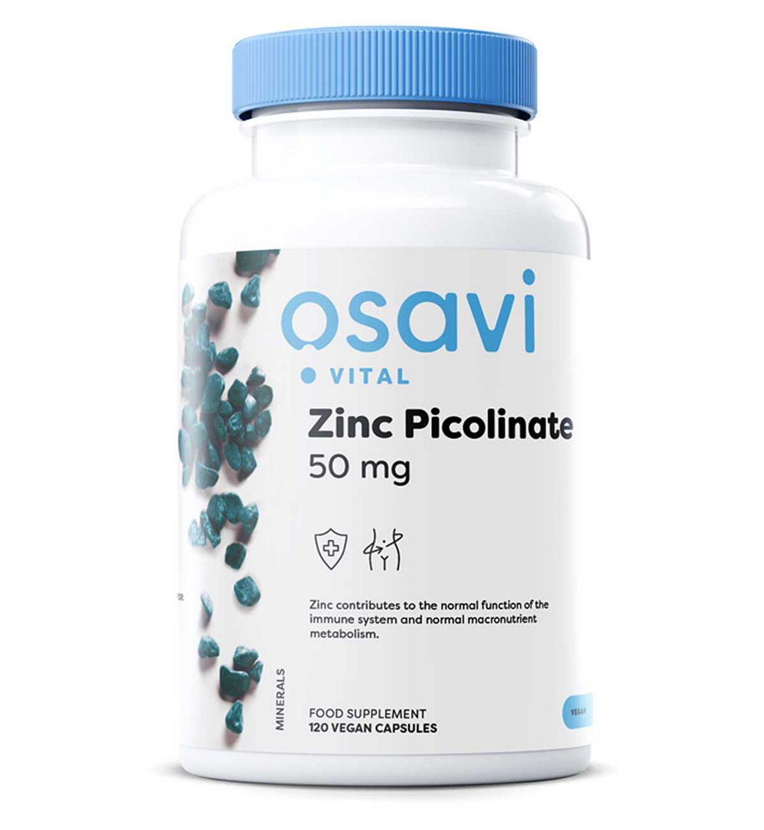 Osavi - Zinc Picolinate, 50Mg 120 Vegan Capsules