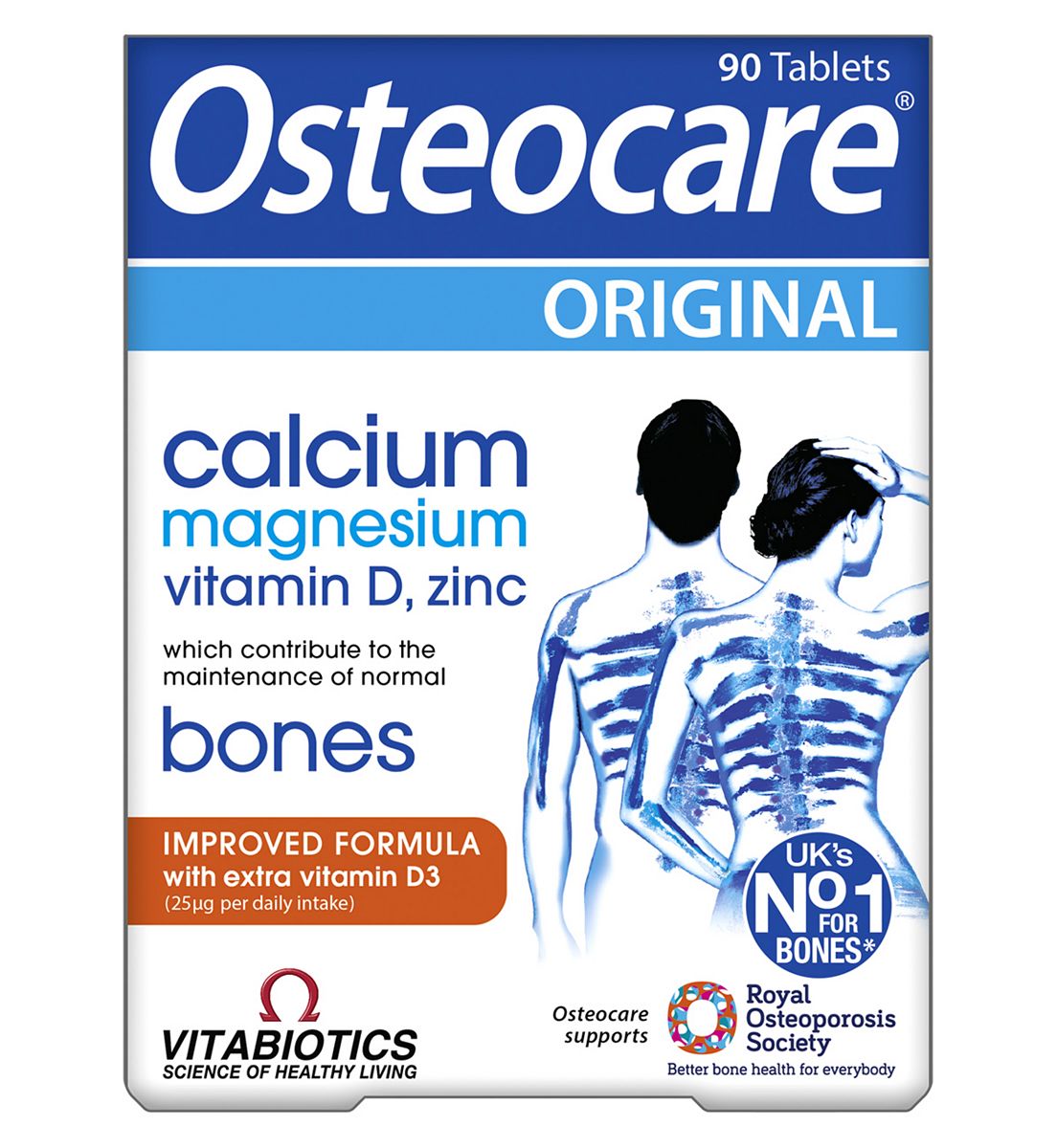 Osteocare Vitabiotics Original - 90 Tablets