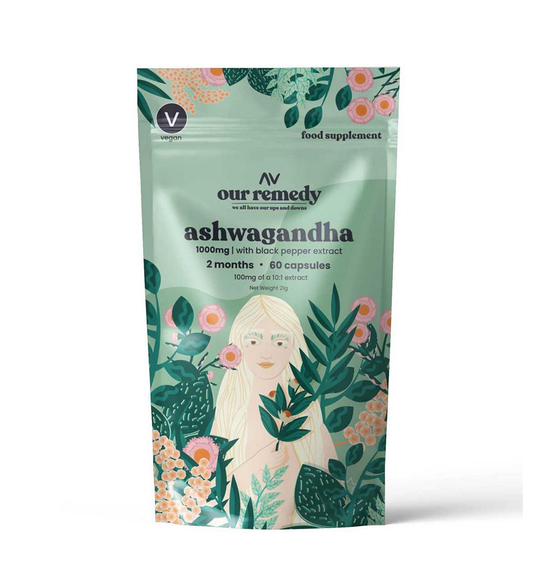 Our Remedy Limited Our Remedy Ashwagandha 1000Mg Capsules 60S