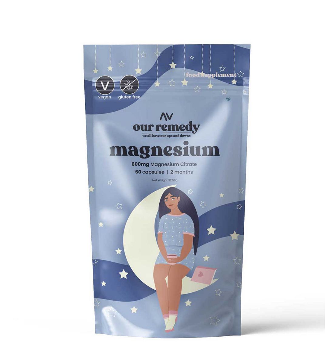 Our Remedy Limited Our Remedy Magnesium Citrate 600Mg Capsules 60S