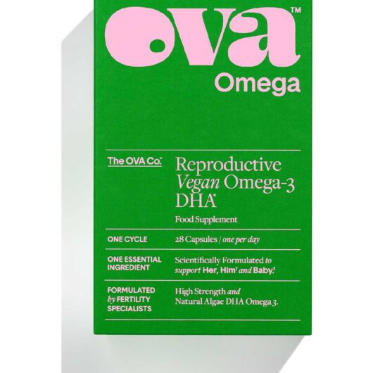Ova omega Reproductive Vegan Omega-3 Dha 28 Capsules