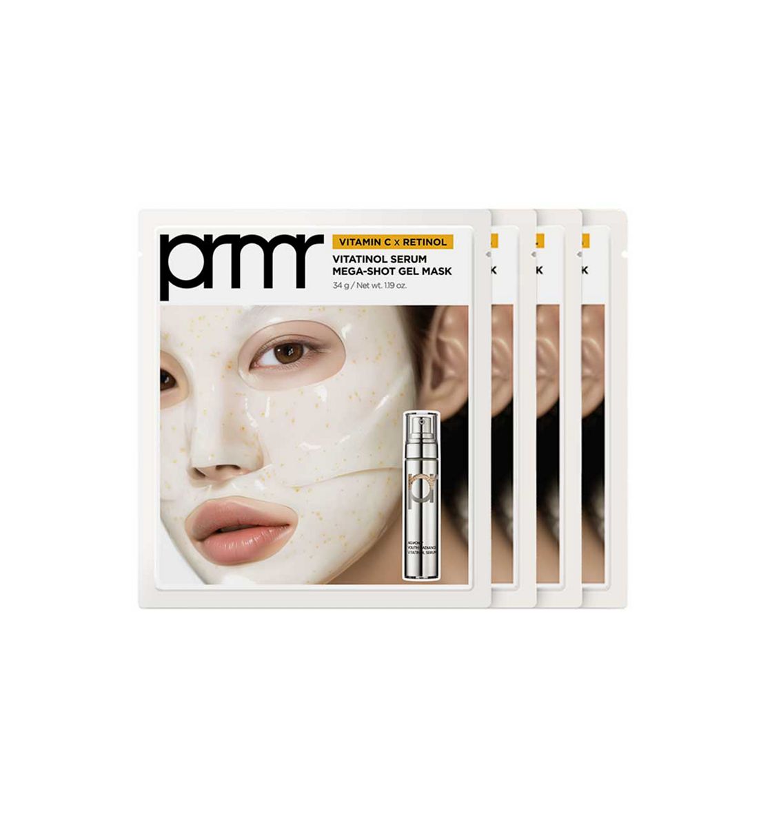 PRMR Vitatinol Serum Mega Shot Gel Mask 34G 4S