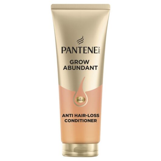 Pantene Grow Abundant Anti-Hair Loss Conditioner250 Ml For Fine, Weak Hair, 250ml