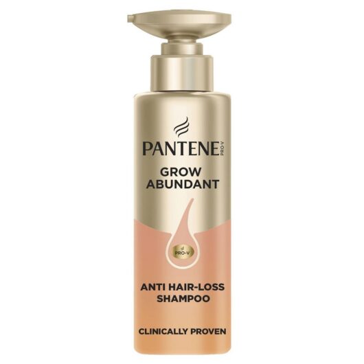 Pantene Grow Abundant Anti-Hair Loss Shampoo 290Ml For Stronger, Longer, Denser Hair
