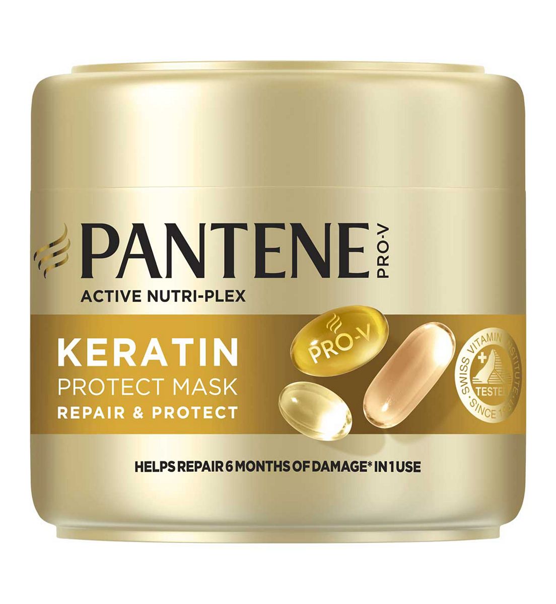 Pantene Pro-V Repair & Protect Keratin Hair Mask 300Ml For Dry And Damaged Br/>