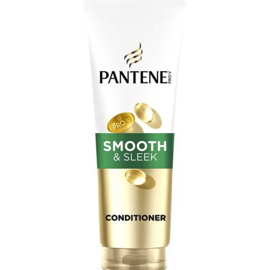 Pantene Pro-V Smooth & Sleek Hair Conditioner, 2X The Nutrients In 1 Use, 350ml