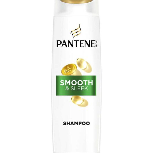Pantene Pro-V Smooth & Sleek Shampoo, For Dull Frizzy Hair, 500ml