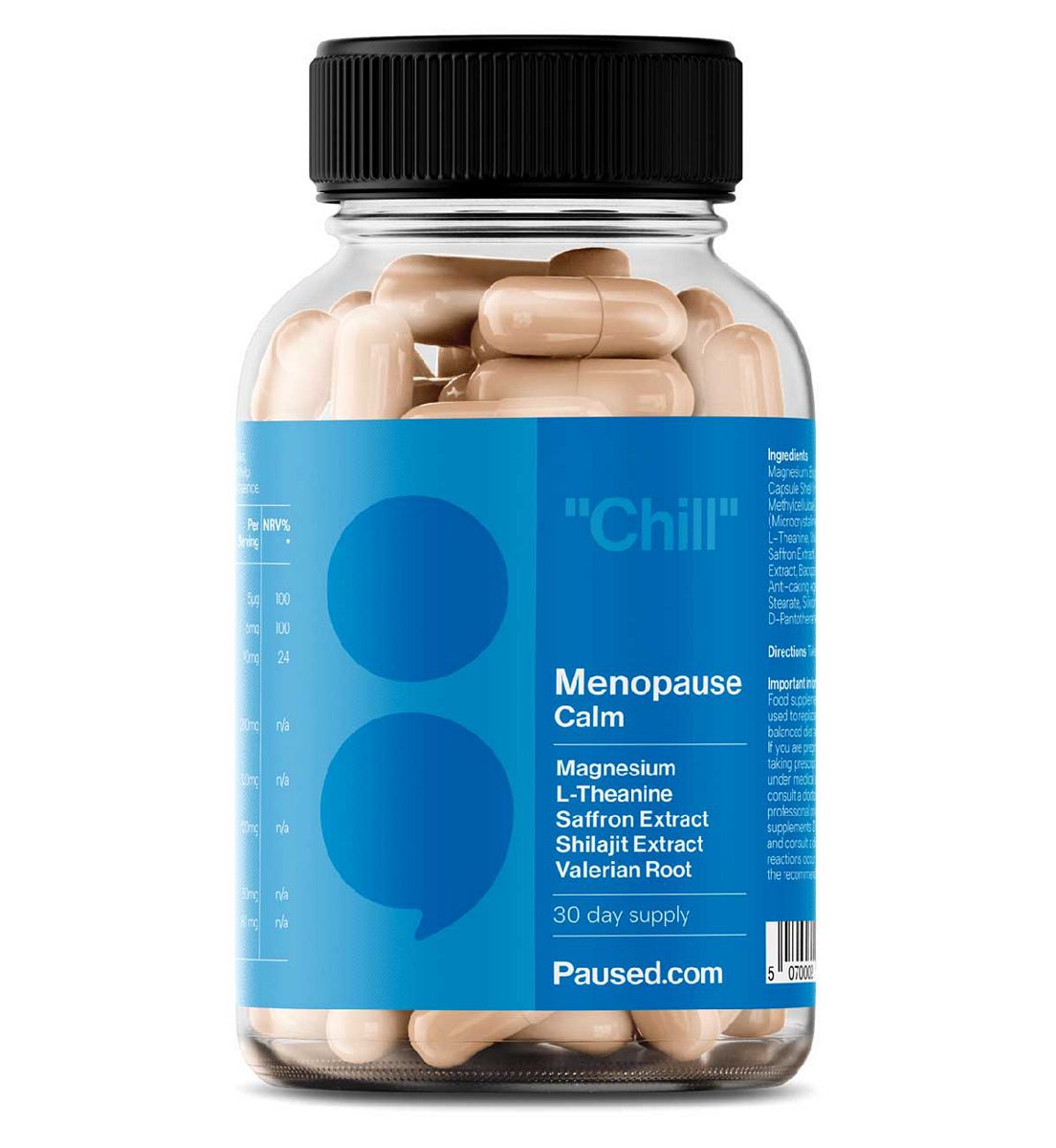 Paused .com Menopause Calm Capsules 60S