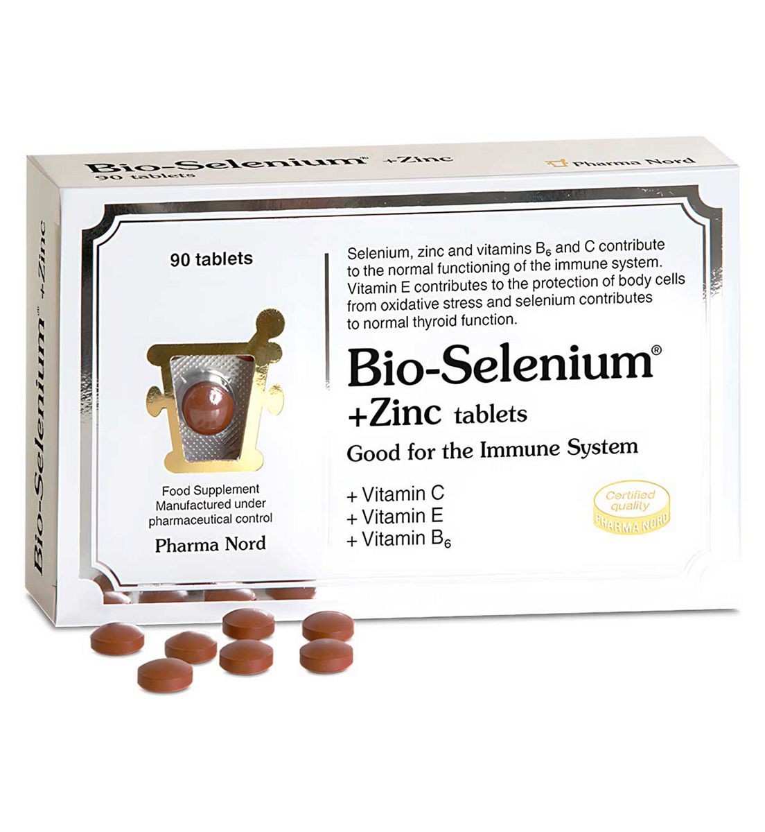 Pharma Nord Bio-Selenium+ Zinc 90 Tablets