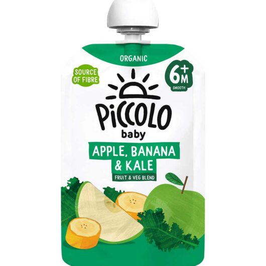 Piccolo Organic Apple Banana And Kale Stage 100g