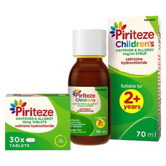 Piriteze Tabs And Syrup Bundle