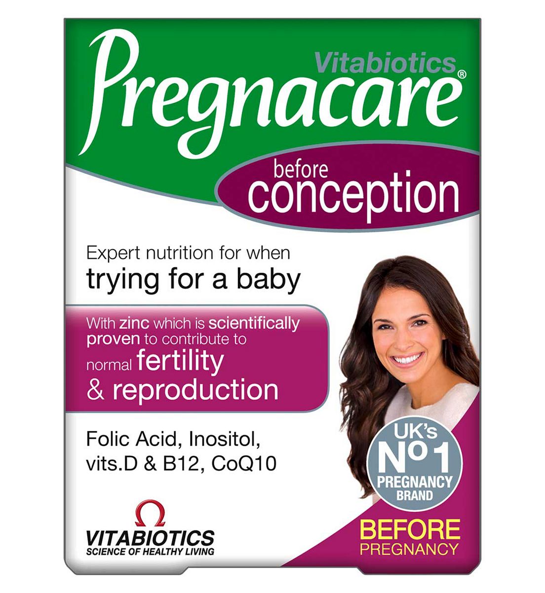 Pregnacare Vitabiotics Conception - 30 Tablets
