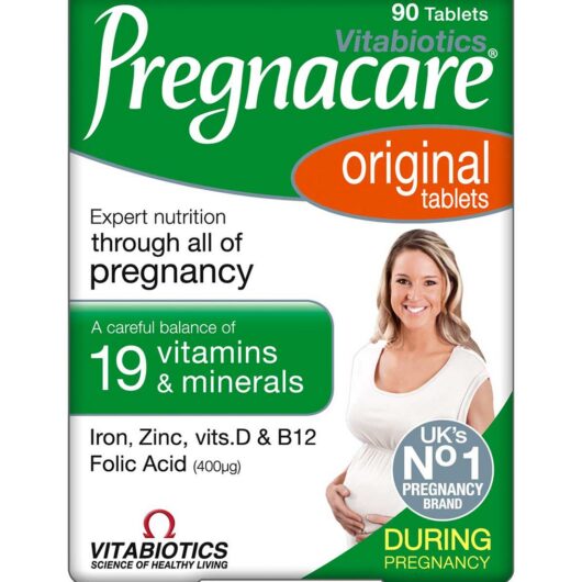 Pregnacare Vitabiotics Original - 90 Tablets, Caps