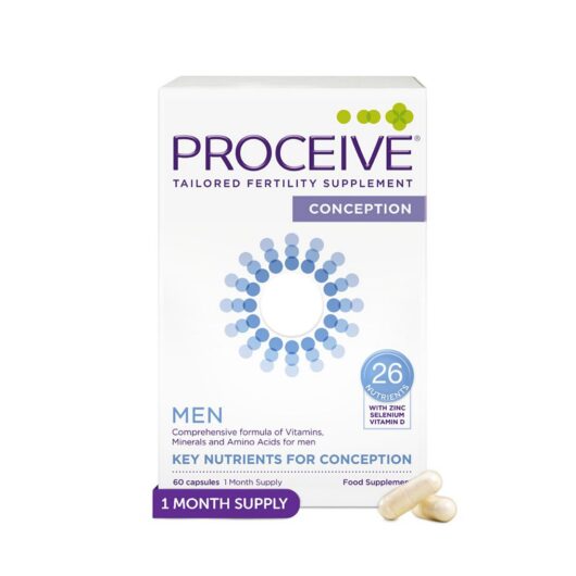 Proceive Advanced Fertility Supplement Men - 60 Capsules