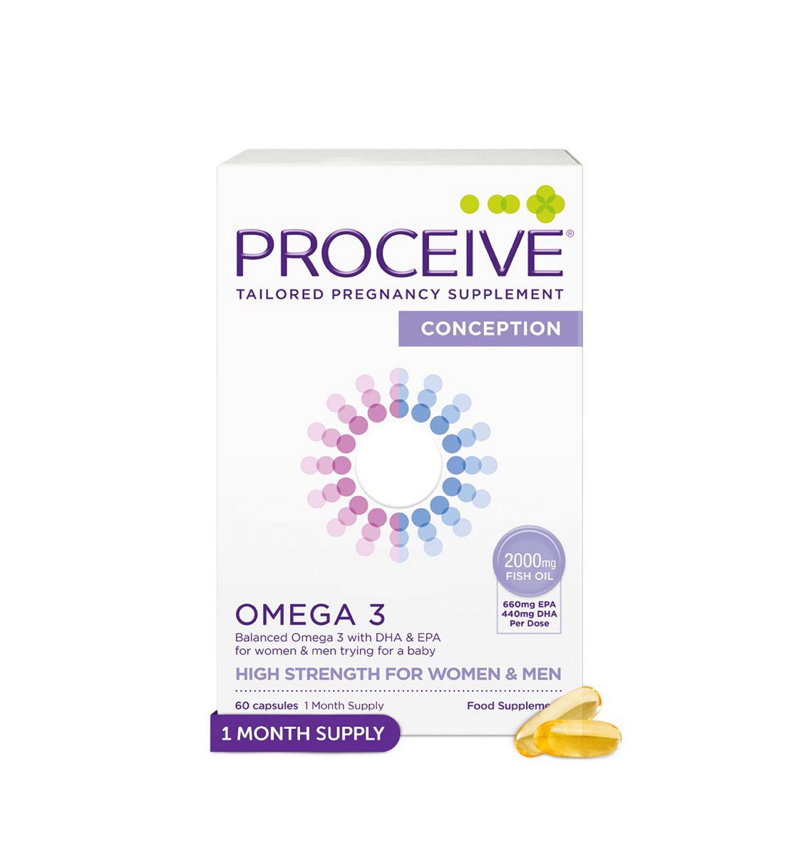 Proceive Conception Omega 3 Capsules 60S
