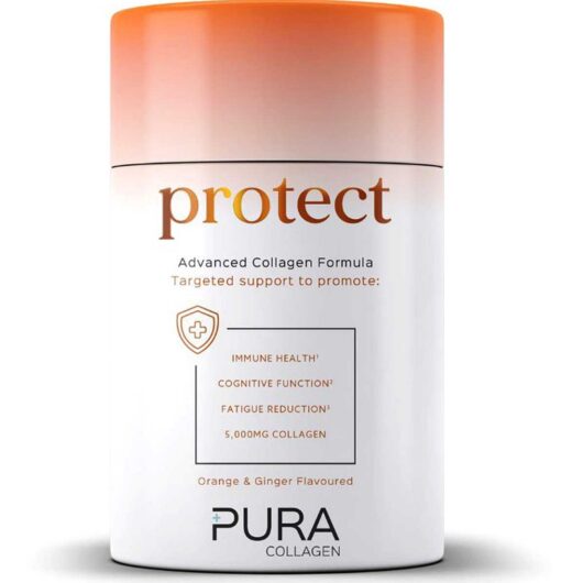 Pura Collagen Protect Advanced Collagen Formula Orange & Ginger