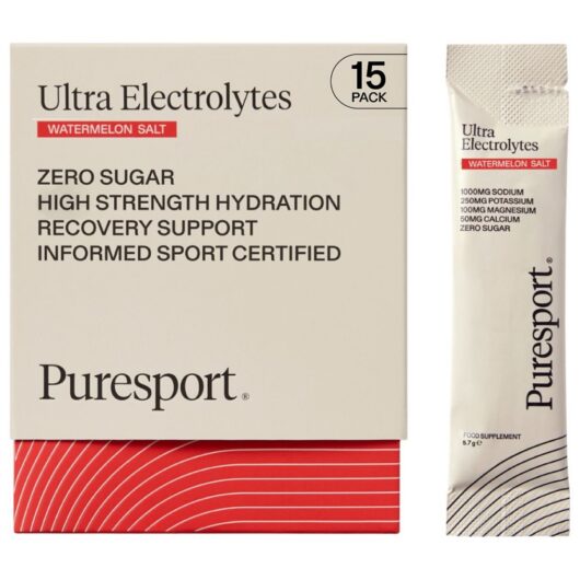 Puresport Ultra Electrolytes Watermelon Salt 5.7g - 15 Sachets