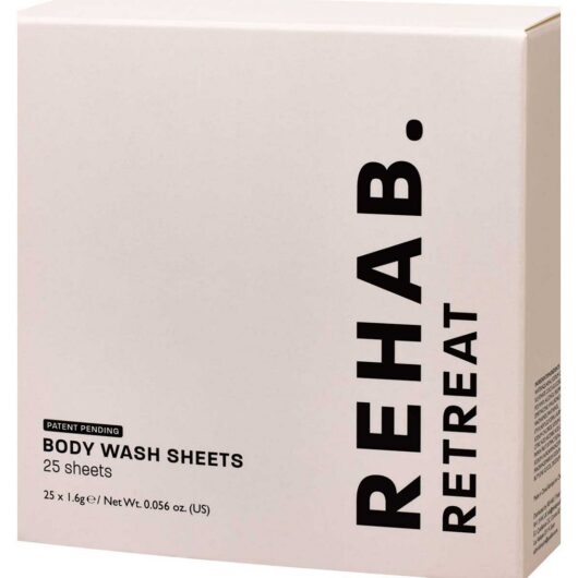 REHAB. Retreat Body Wash Sheets 25