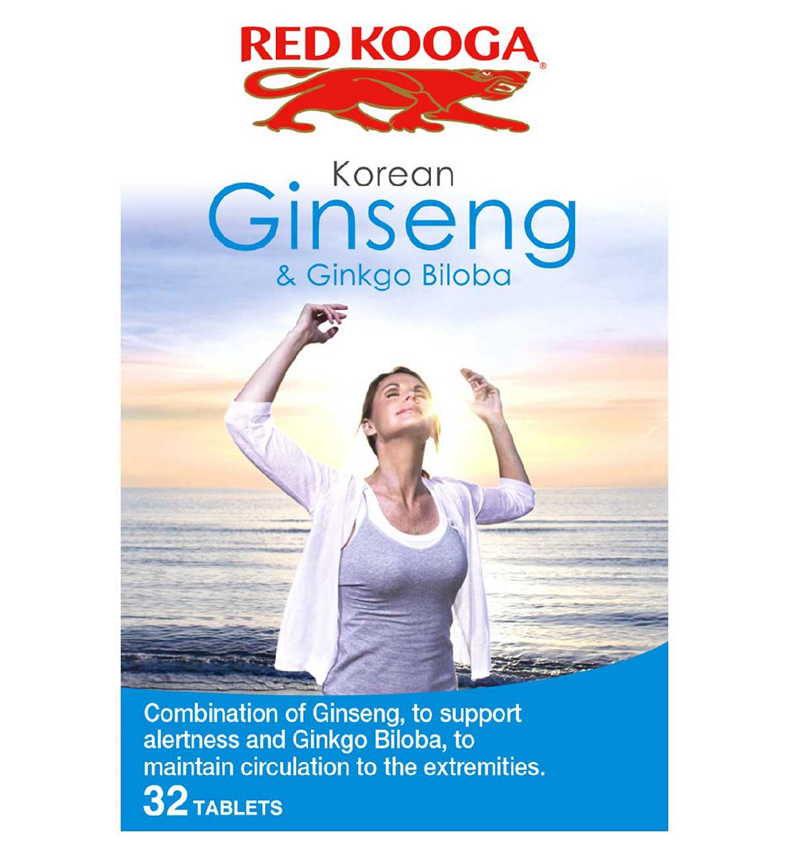 Red Kooga Ginkgo Biloba & Ginseng - 32 Tablets