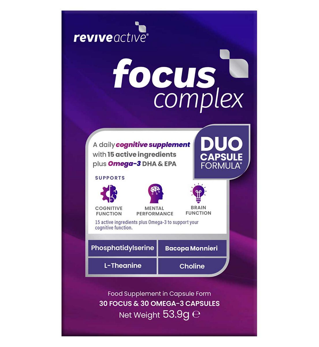 Revive Active Focus Complex Capsules 60S