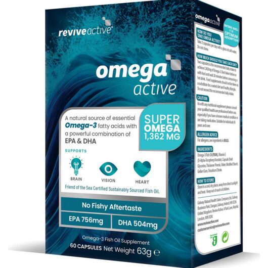 Revive Active Omega Active Capsules 60S