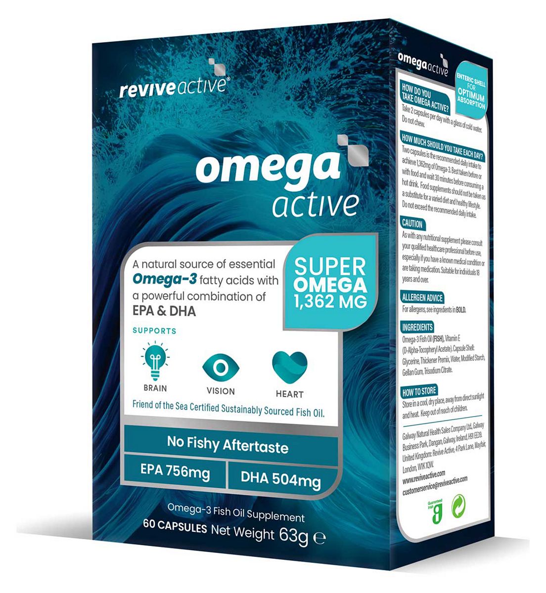 Revive Active Omega Active Capsules 60S