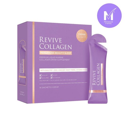 Revive Collagen Menopause Beauty Sleep Drink Supplement 7,500Mg 14 X 22G Sachets