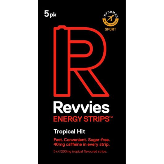 Revives Energy Revvies Energy Strips Tropical Hit - 5