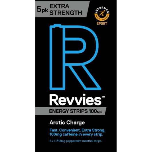 Revives Energy Revvies Extra Strength Energy Strips Arctic Charge - 5