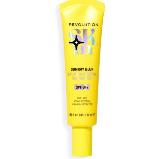 Revolution Skin Sunray Blur Daily Protection Sunscreen Spf 50+ With Niacinamide