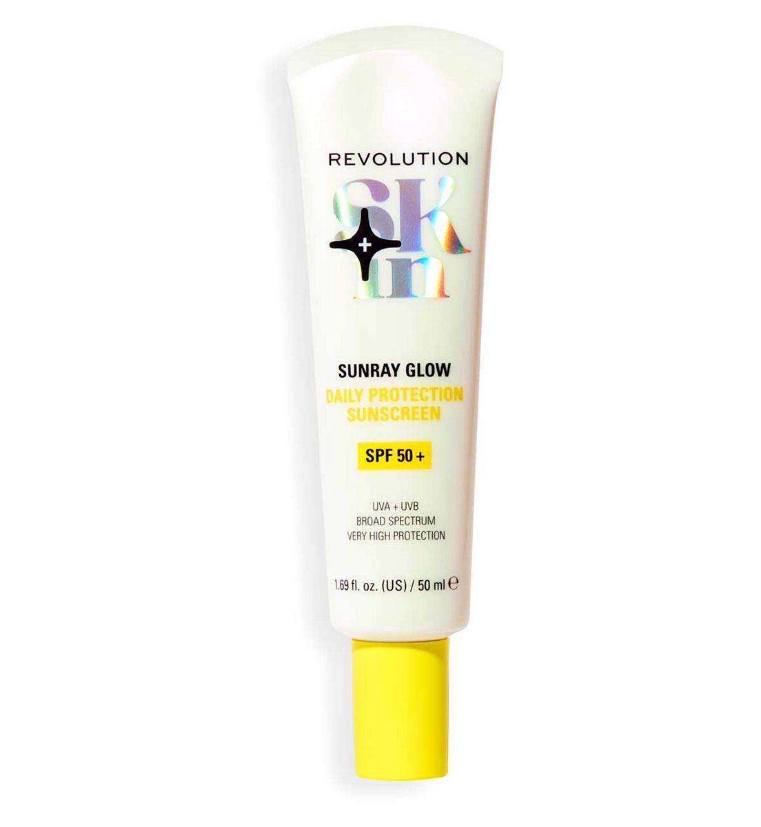Revolution Skin Sunray Glow Daily Protection Sunscreen Spf 50+ With Vitamin C