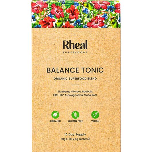 Rheal Superfoods Ltd Rheal Superfoods Organic Balance Tonic Powder Sachets 5G 10S