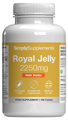 Royal Jelly 2250mg (180 Tablets)