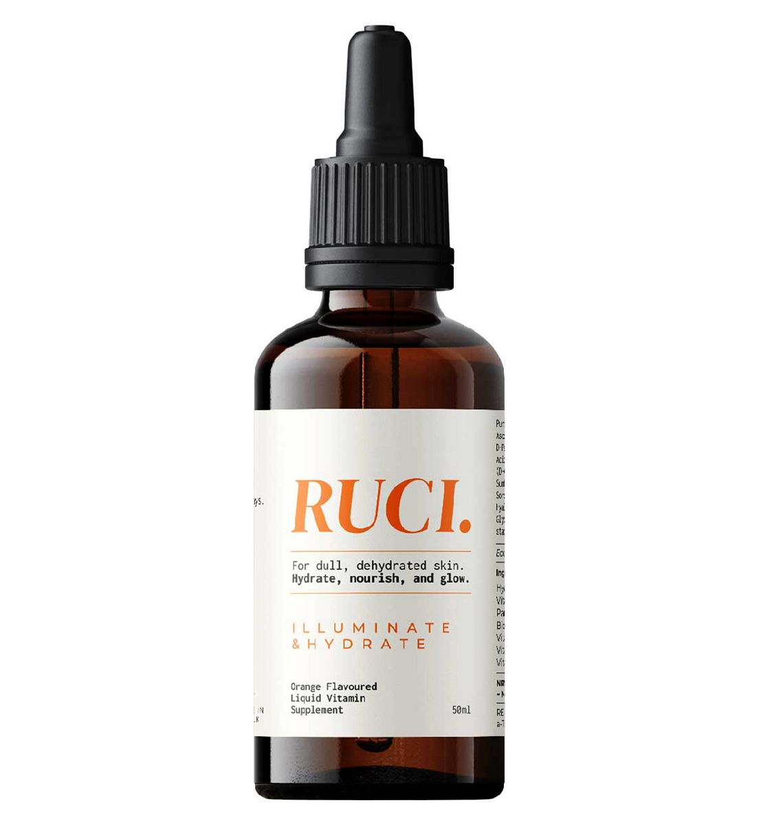Ruci Liquid Skin Supplement - Orange Flavour 50ml
