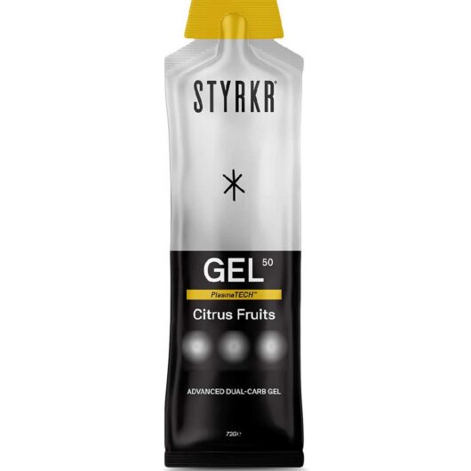 STYRKR Gel50 Citric Fruits Dual Carb Energy Gel 72g