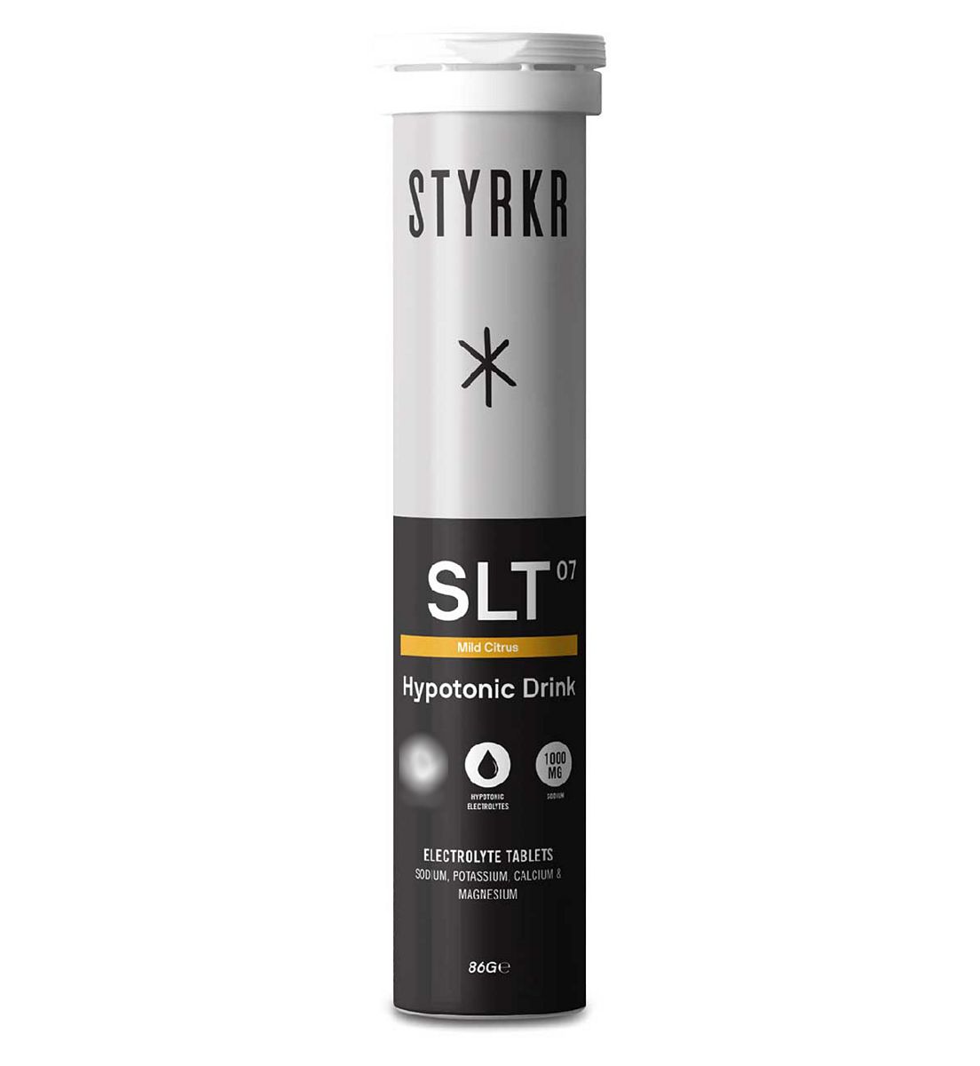 STYRKR Slt07 Mild Citrus Hydration Tablets 86g