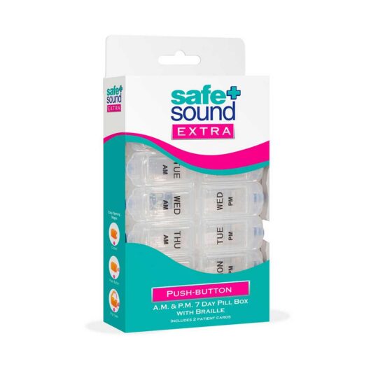 Safe & Sound Safe&sound Extrapush Button Med7 Day Pill