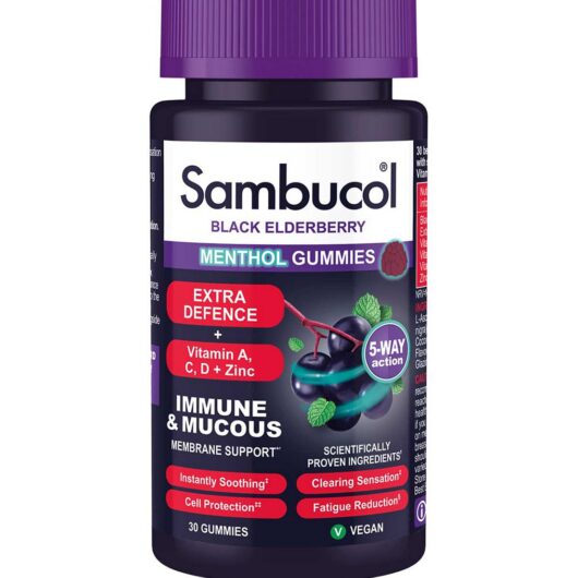 Sambucol Extra Defence Menthol Gummies - 30