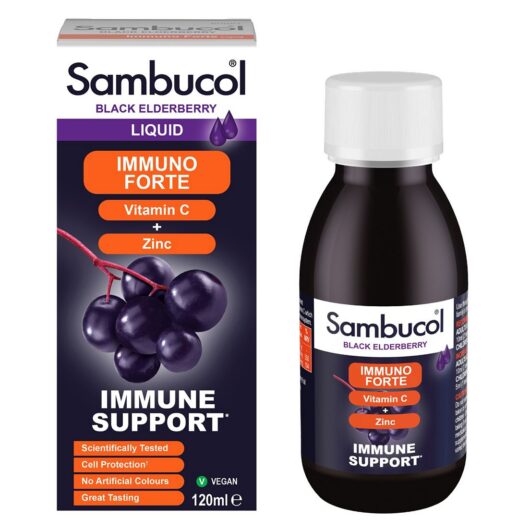 Sambucol Liquid Extract Immuno Forte Formula - 120 ml