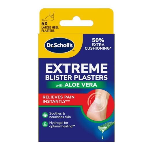 Scholl Dr. 's Extreme Blister Plasters With Aloe Vera