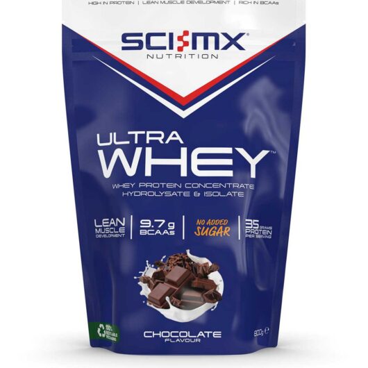 Sci-Mx Ultra Whey Protein Powder Chocolate 800g