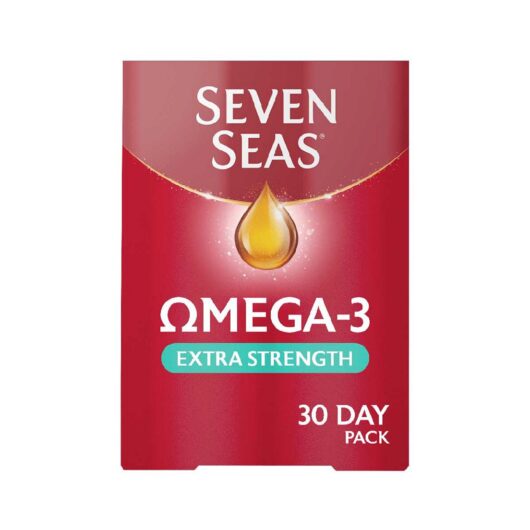Seven Seas Omega-3 Fish Oil Extra Strength 30 One-A-Day Capsules