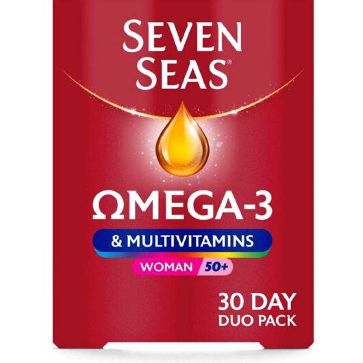 Seven Seas Omega-3 & Multivitamins Woman 50+ Supplements 30-Day Pack