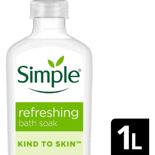 Simple Bath Liquid Refreshing 1L